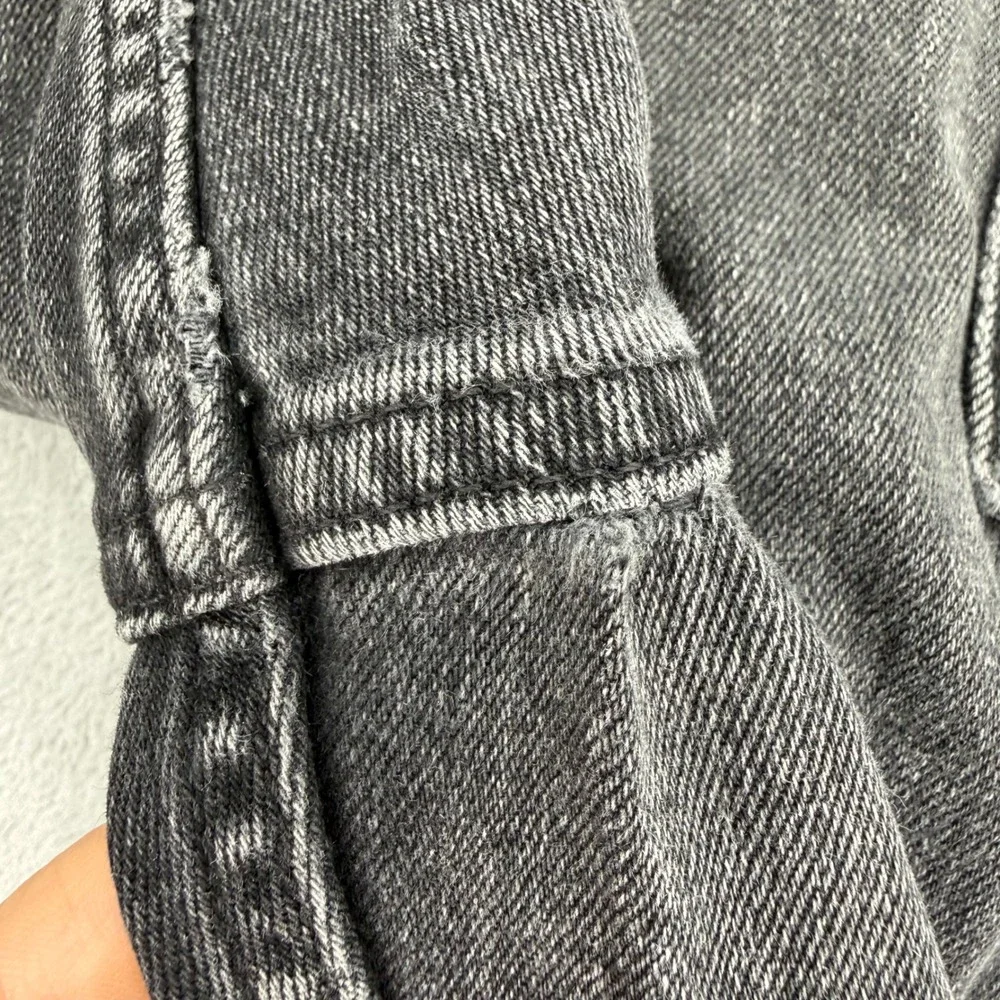 Everlane‎ Slim Straight Denim Jeans Faded Charcoal Black Women's Size 33x30